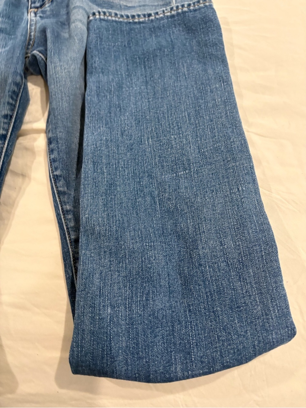 PAIGE JEANS SIZE 25 Blue Long - Picture 4 of 9